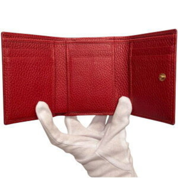 Gucci GG Tri Wallet Leather Marmont - Picture 1 of 8